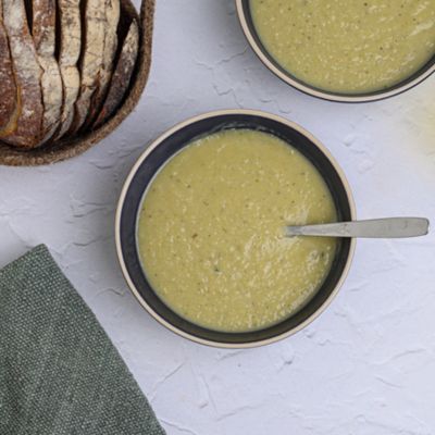 Celeriac & Leek Soup