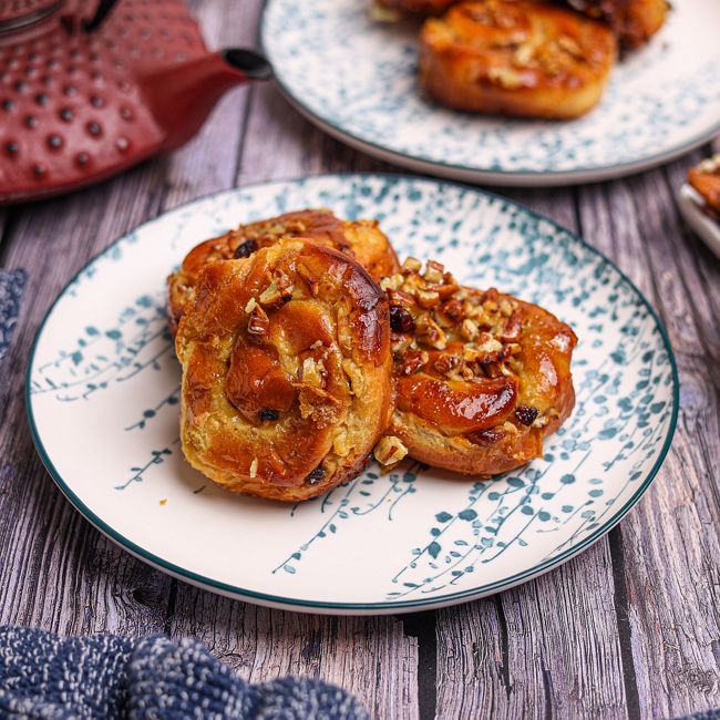 Cheat's Cinnamon & Walnut Sticky Buns