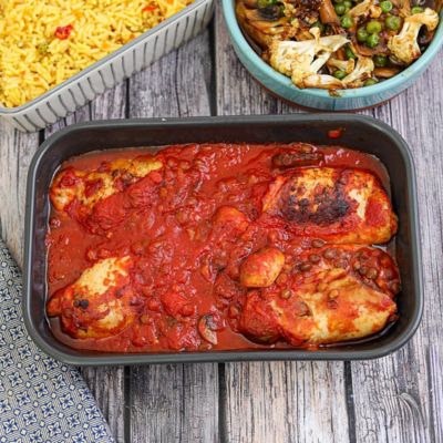 Chicken & Lentil Casserole