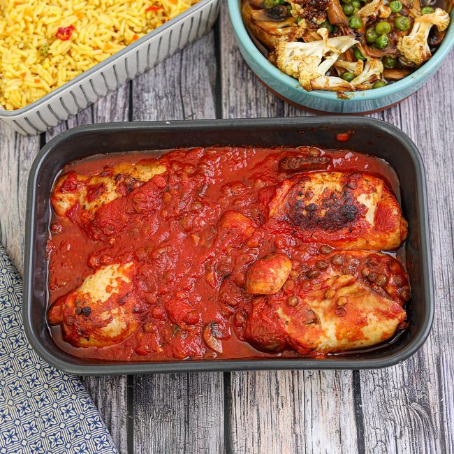 Chicken & Lentil Casserole