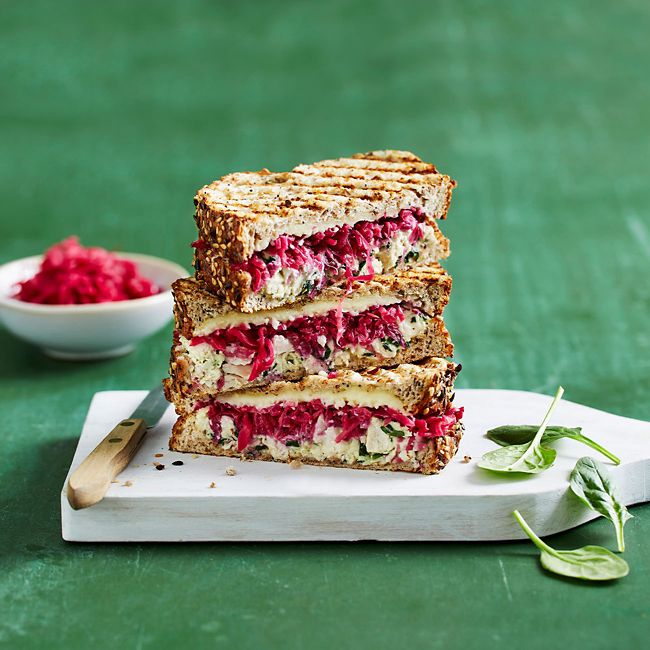 Chicken and Sauerkraut Toasties
