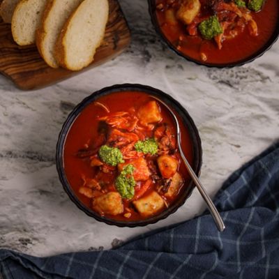 Chicken, Bacon & Gnocchi Soup