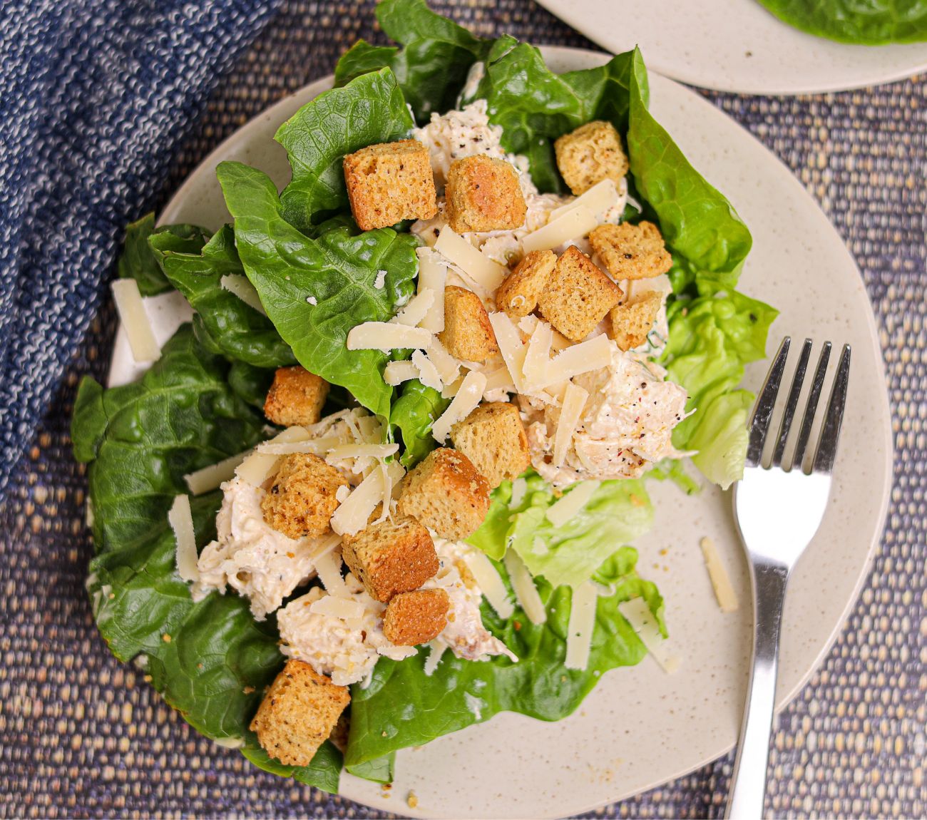 Little Gem Caesar Salad Cups Recipe