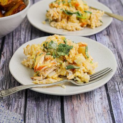 Chicken, Celeriac & Sage Risotto