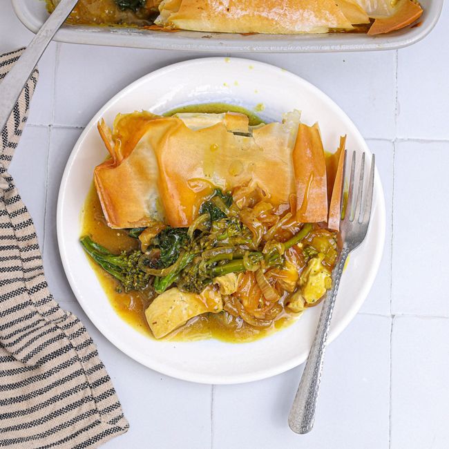 Chicken Curry Pie