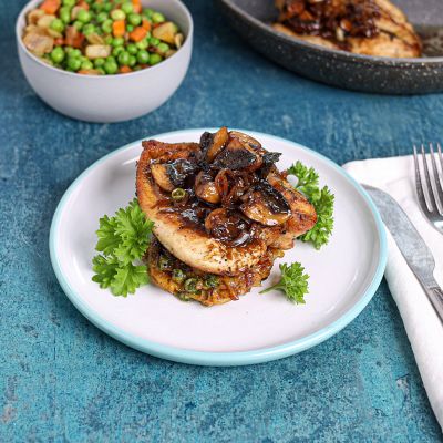 Chicken Marsala with Kosher Butter