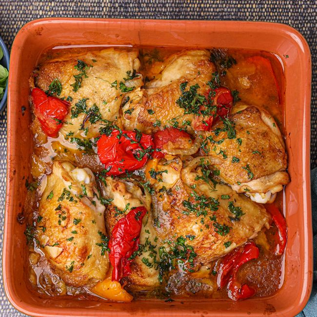 Chicken Peperonata