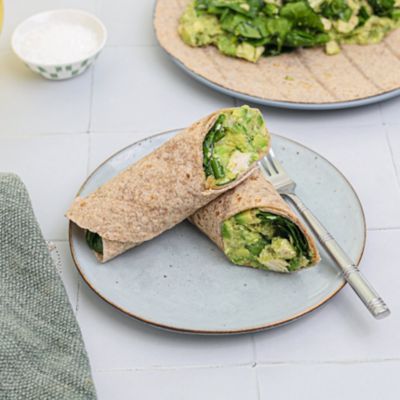 Chicken Pesto Spinach Wraps