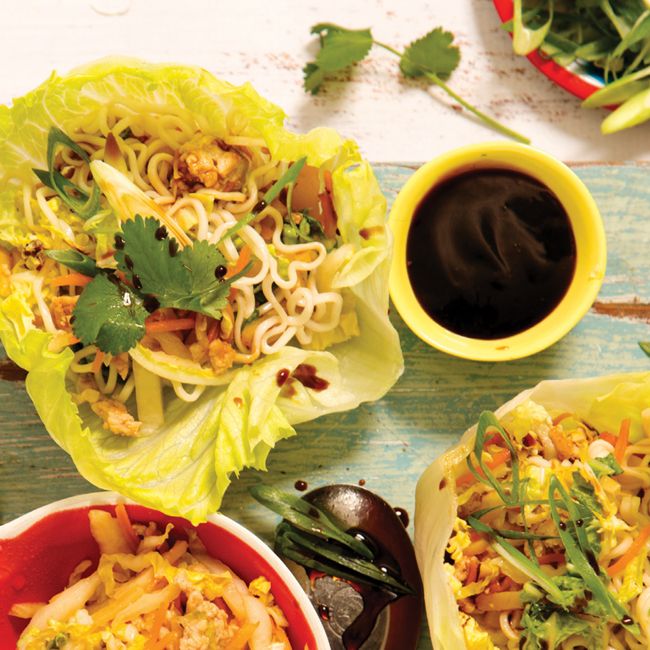Chicken San Choy Bau