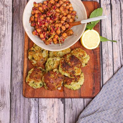 Chickpea Ragda Patties