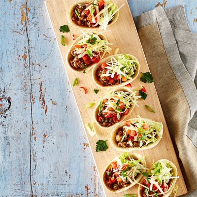 Chilli Bean Mini Tortillas