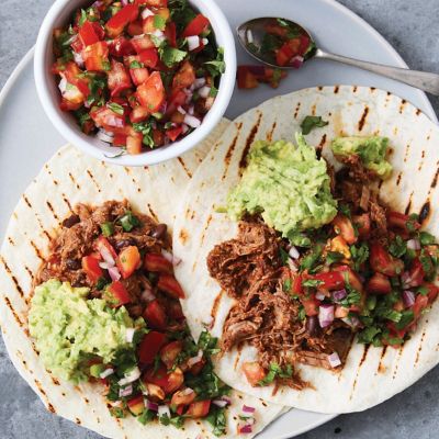 Chilli beef tortillas