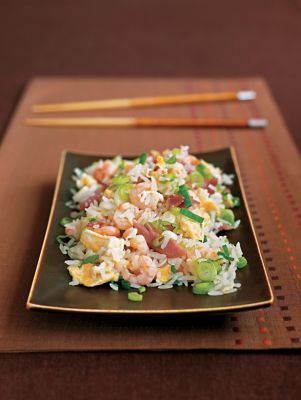 Chinese Pork & Prawn Fried Rice