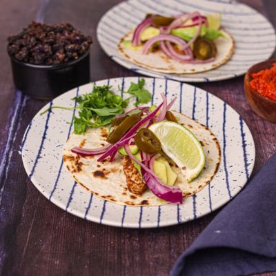 Chipotle Chicken Tostadas