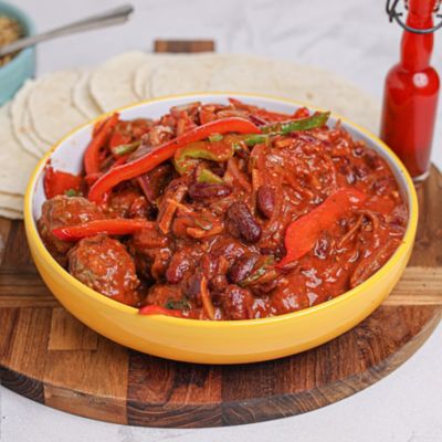 Chipotle Meatball Chilli