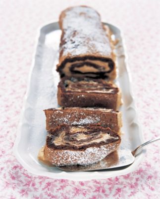Chocolate & Chestnut Roulade
