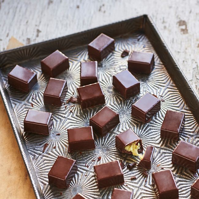 Fresh Coriander & Lemon Chocolates