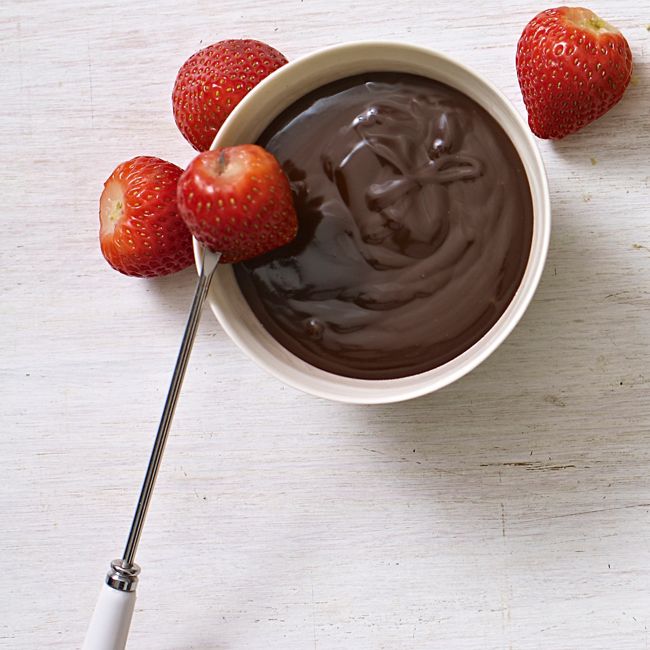 Dark Chocolate Fondue