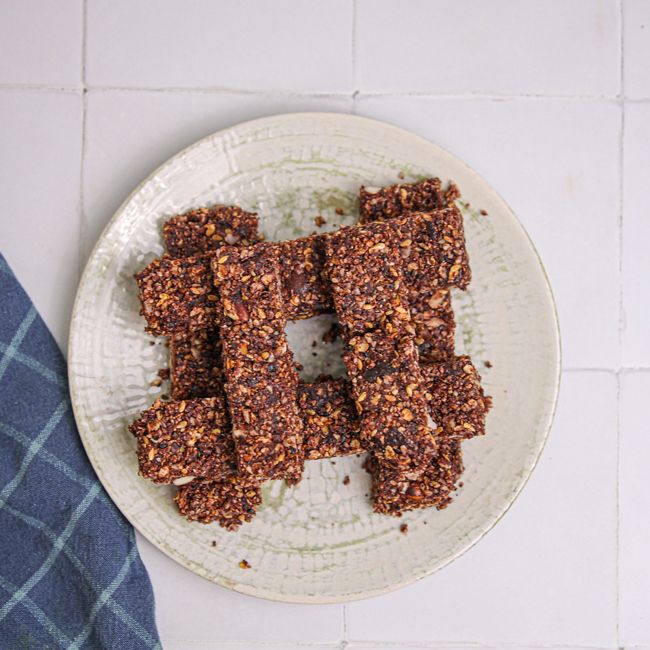 Chocolate Nut & Seed Bars