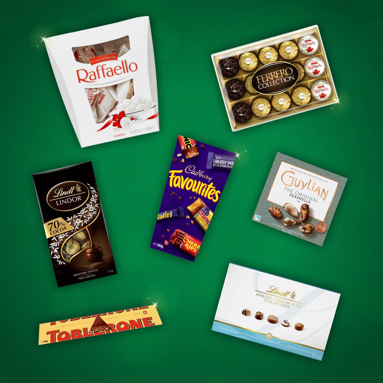 Boxes of chocolates