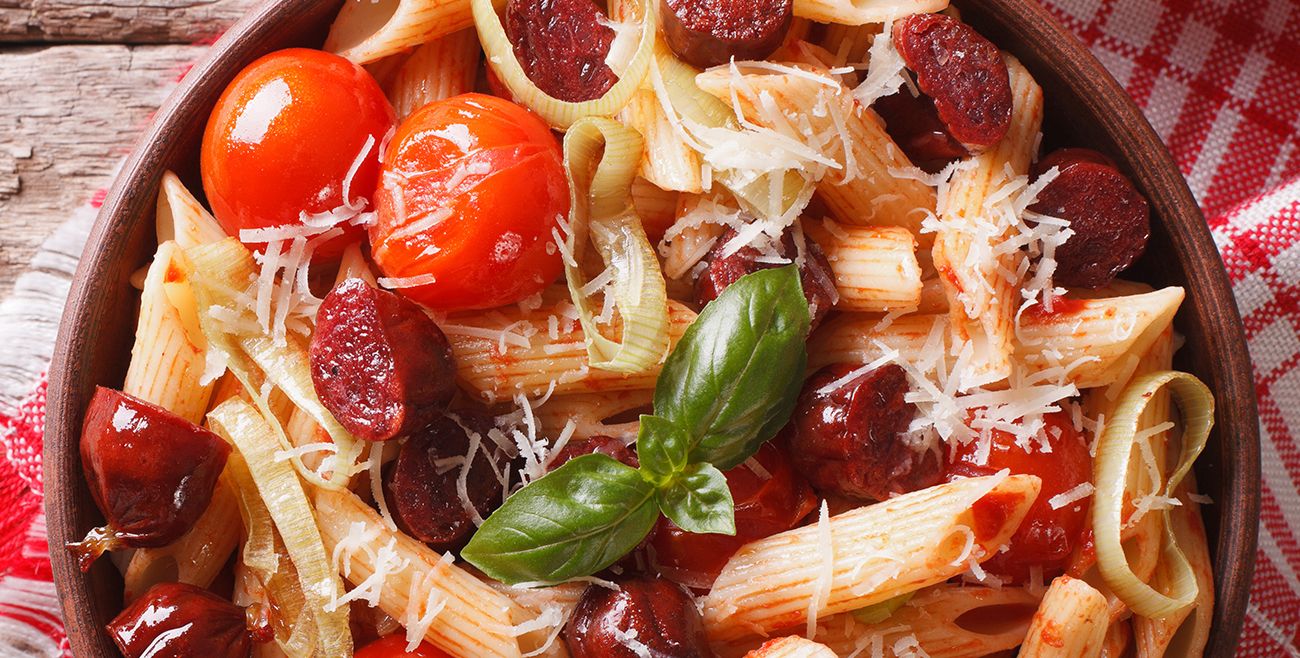 Chorizo Penne Pasta Recipe | Woolworths