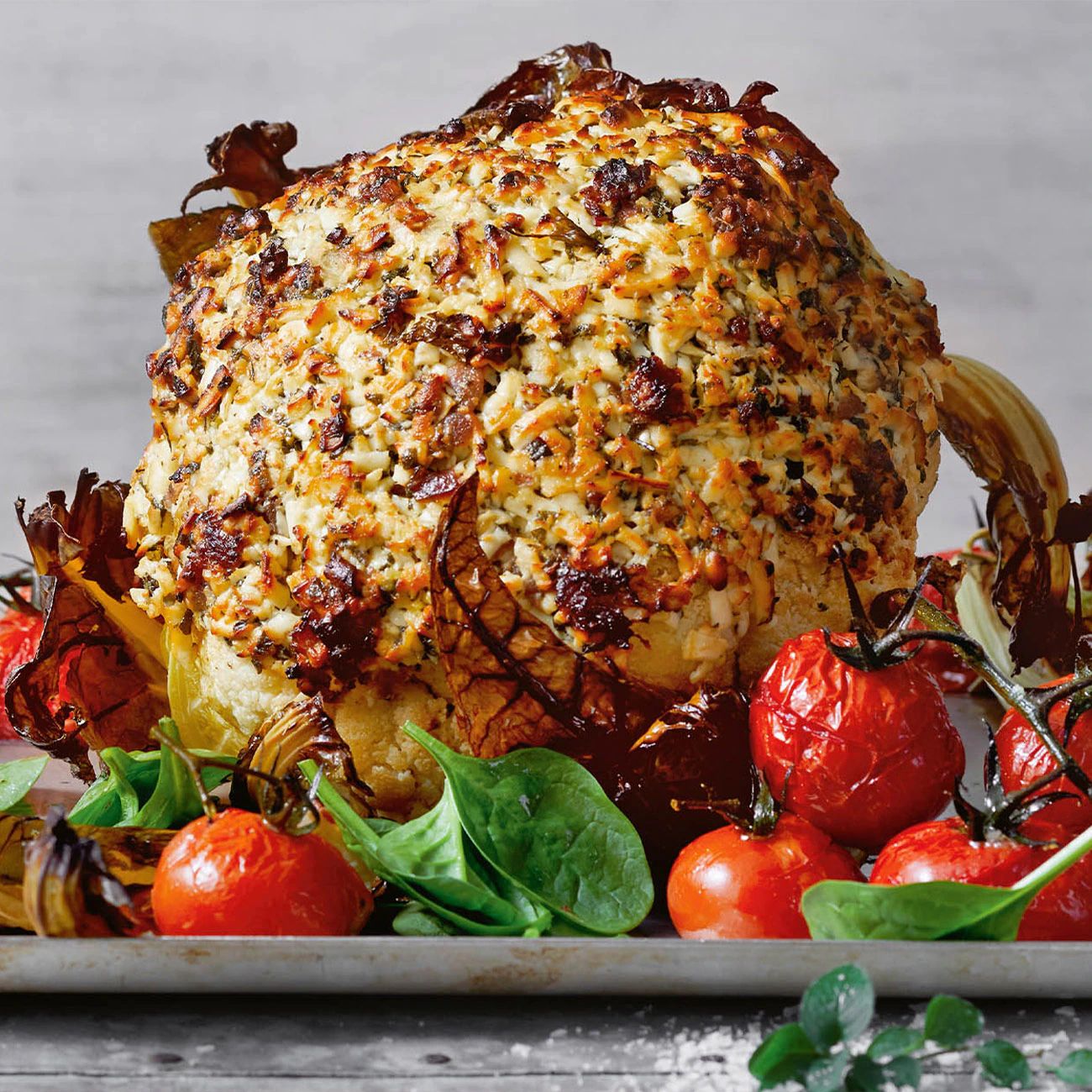 Roasted vegetables as the hero