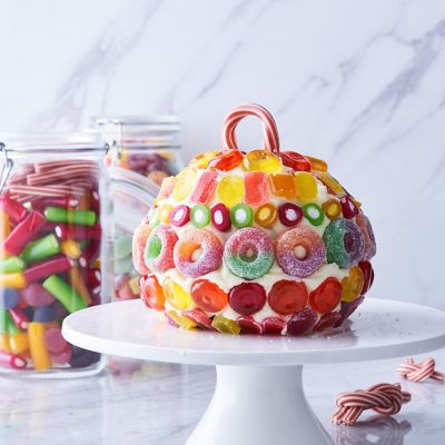 Christmas mud cake bauble