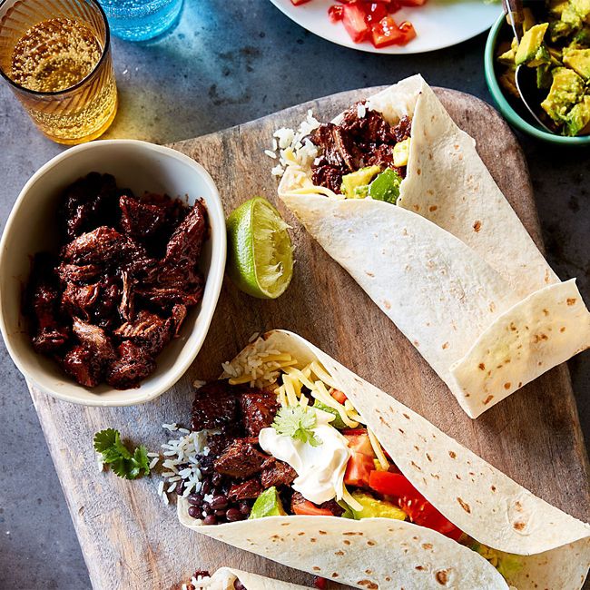 Chuck Steak Burrito