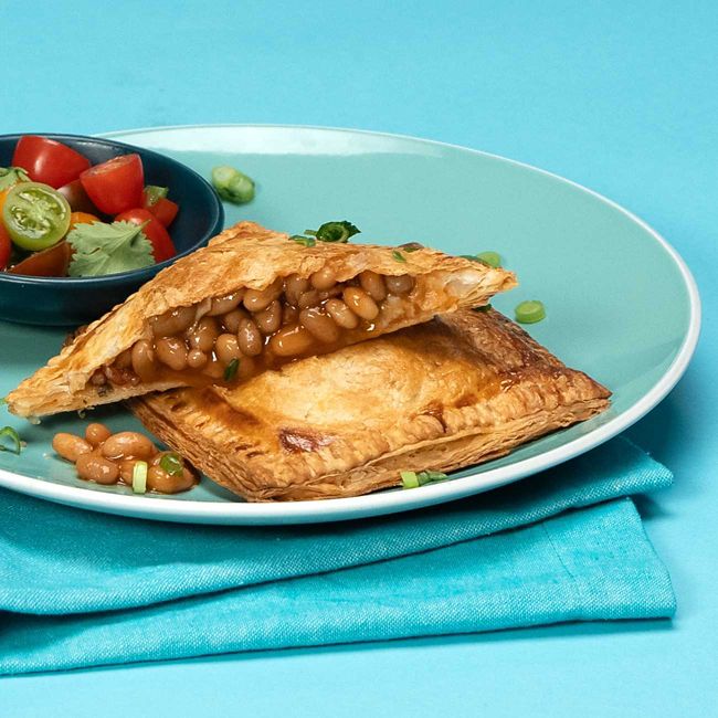 Bacon & Beanz Pastry Pockets