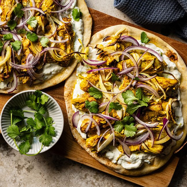 Tandoori Chicken on Naan