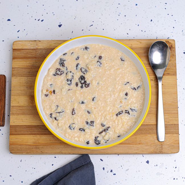 Cinnamon & Raisin Rice Pudding