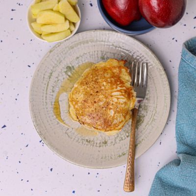 Cinnamon, Apple & Oat Pancakes