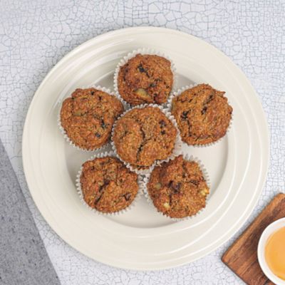 Cinnamon, Apple & Pecan Muffins