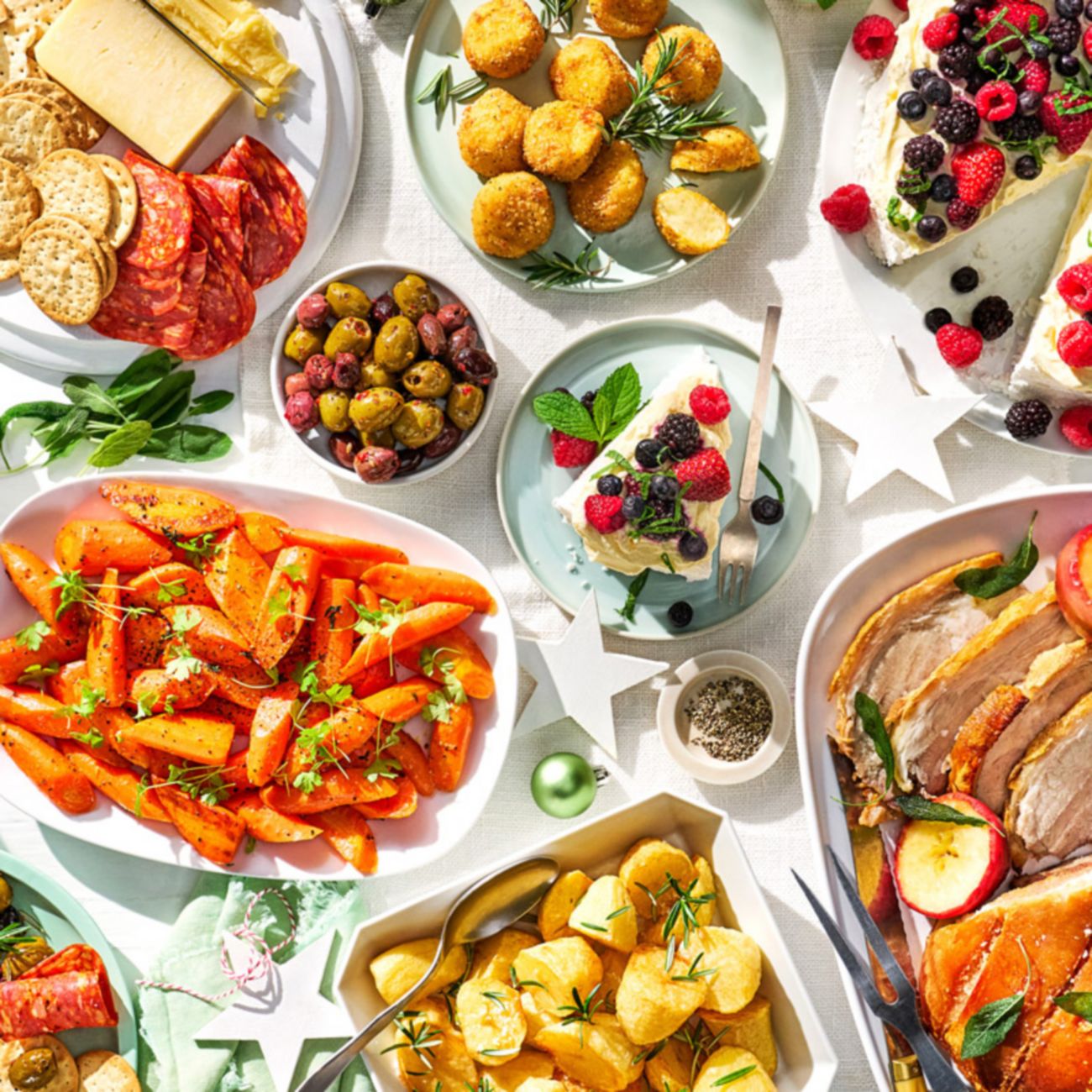 Traditional Australian Christmas menu