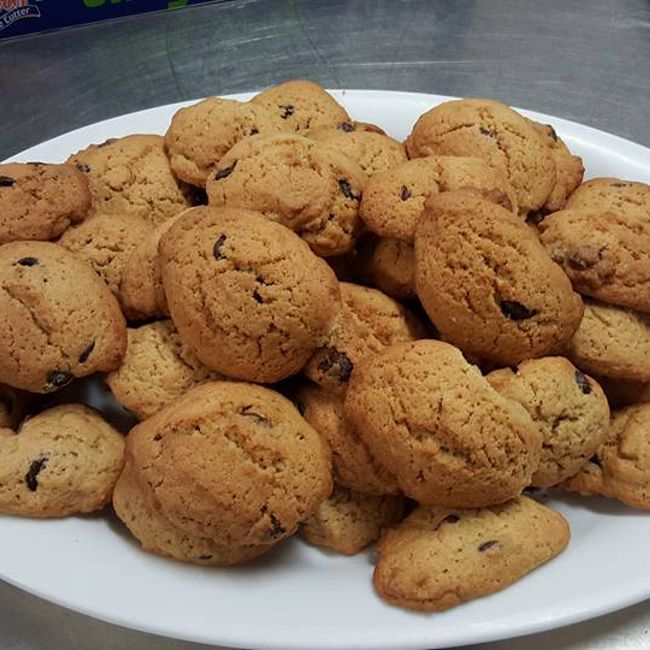 Choc Chip Fig & Maple Pecan Cookies