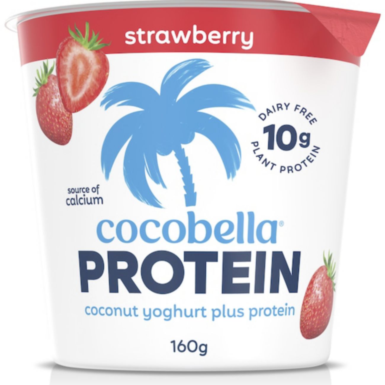Cocobella Protein Yoghurt Strawberry 160g