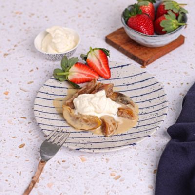 Coconut & Lemongrass Stewed Nectarines