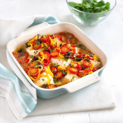 Mediterranean Baked Fish