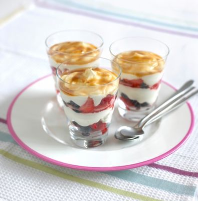 Summer Berry Layered Compôte