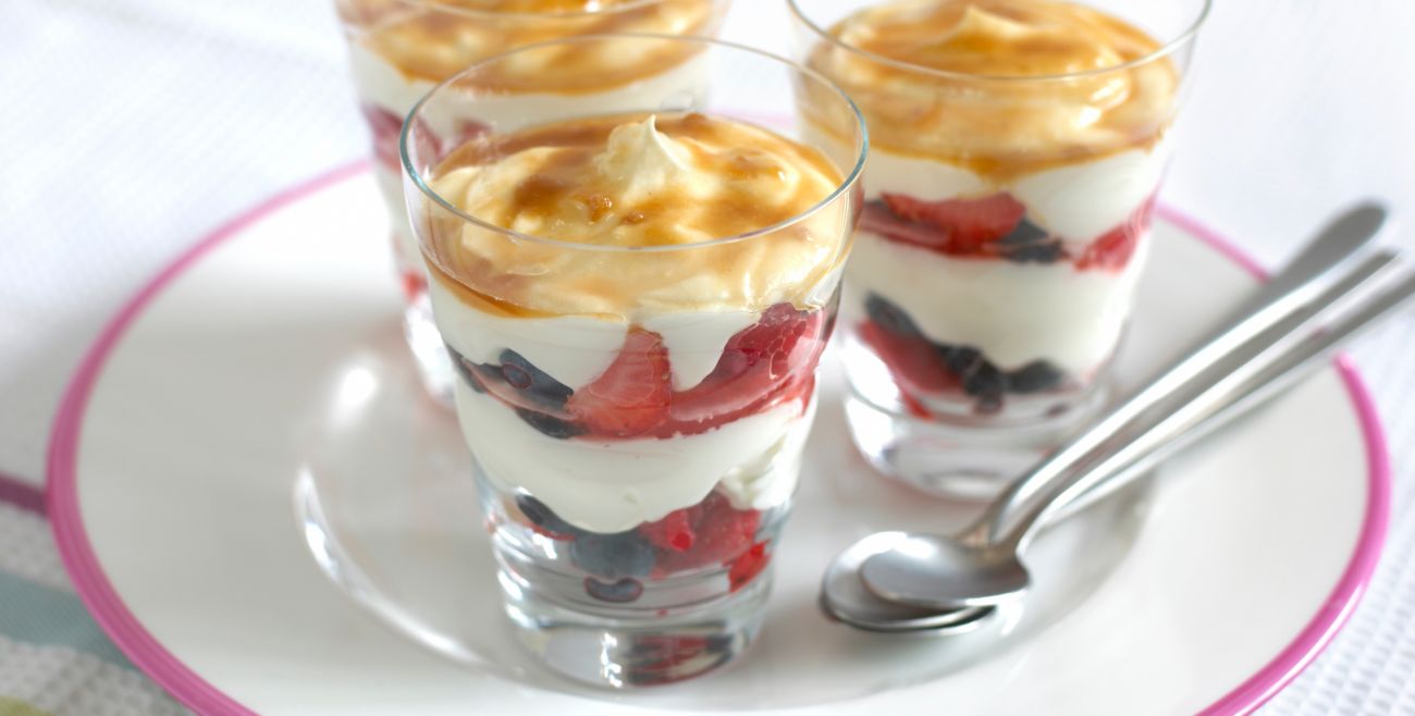 Summer Berry Layered Compôte Recipe Woolworths