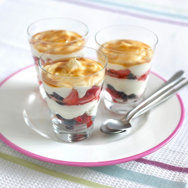 Summer Berry Layered Compôte