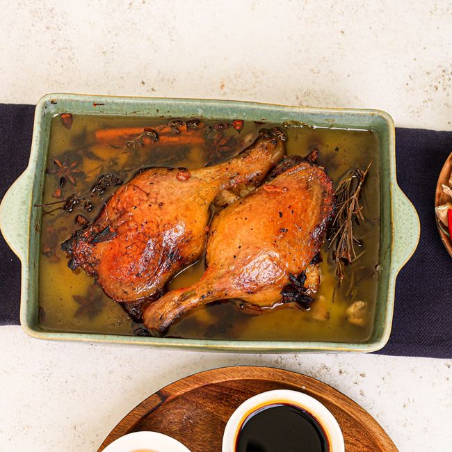Confit Sticky Duck Leg