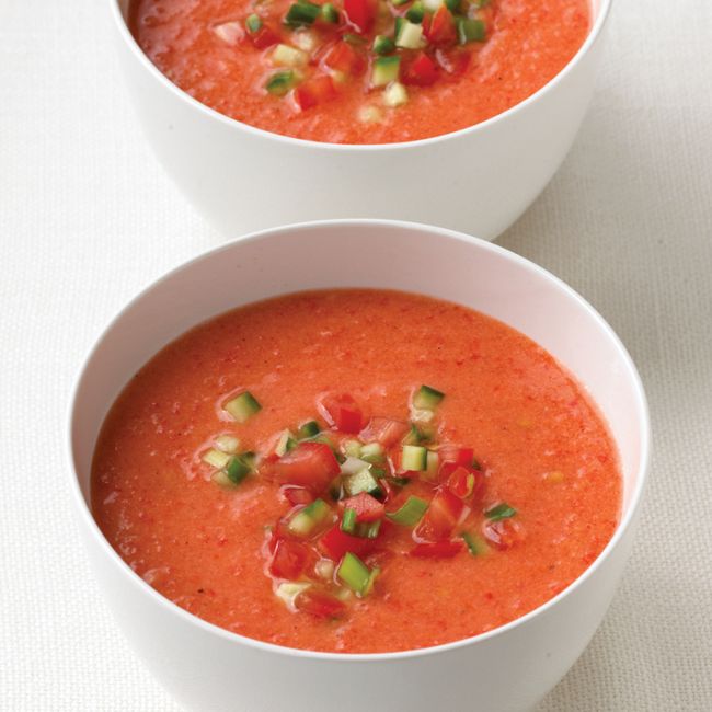 Chilled Tomato & Red Capsicum Soup