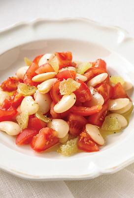 Butter Beans With Fresh Tomato & Lime