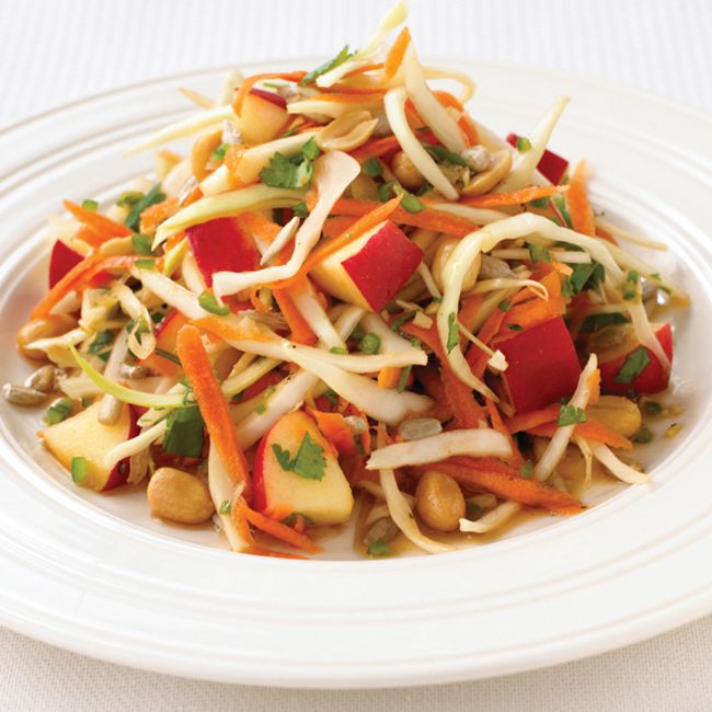 Carrot & Shredded Cabbage With Peanuts
