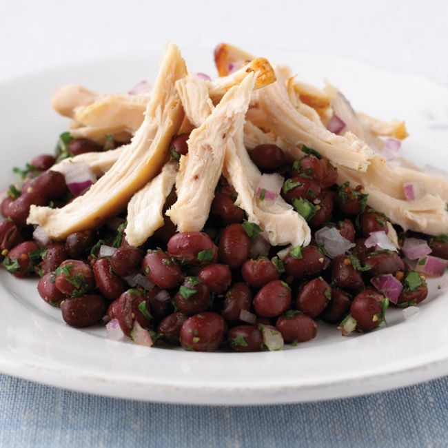 Chicken With Adzuki Beans & Herbs