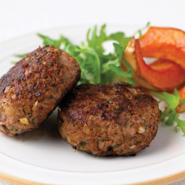 Lamb & Mint Burgers