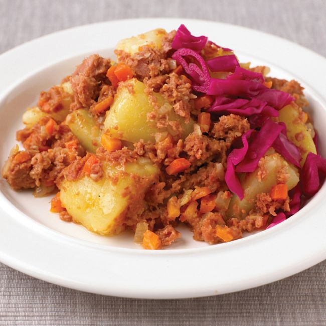 Corned Beef Hash With Horseradish