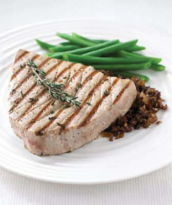 Tuna With Sweet Shallots