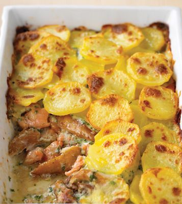 Smoked Fish & Anchovy Gratin